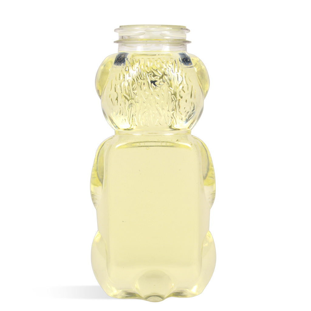 8 oz Clear PET Honey Bear Bottle 38/400 Crafter's Choice