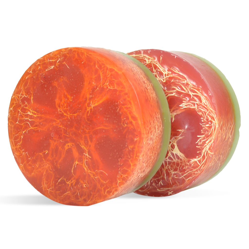 sliced tomato luffa soap making kit wholesale supplies plus
