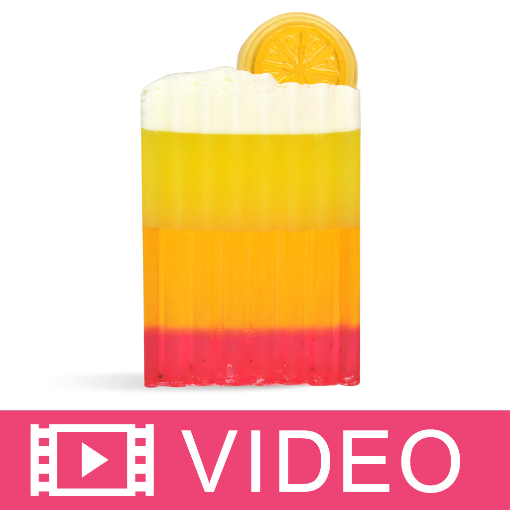 Tequila Sunrise MP Soap Loaf Recipe Video