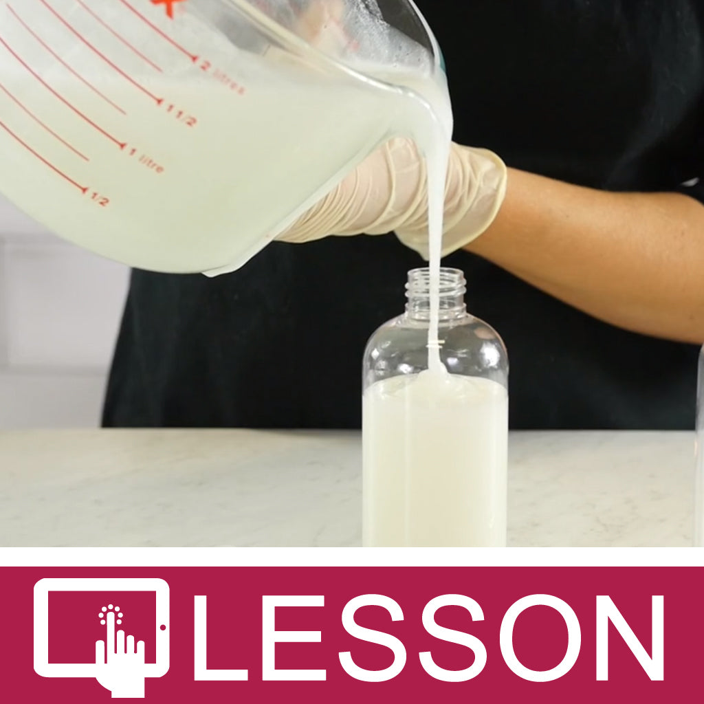 Learn to Make: Liquid Hand Soap From A Base