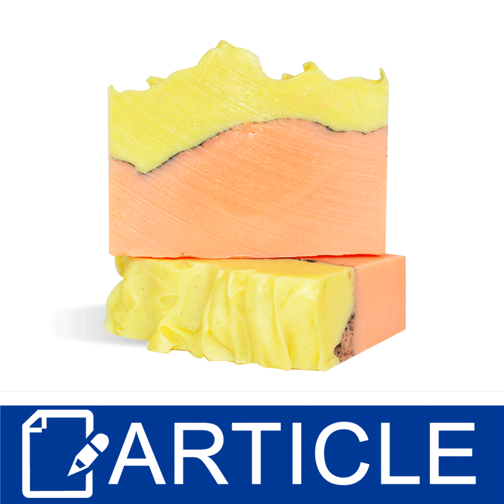 How to Create a Pencil Line in CP Soap with Activated Charcoal