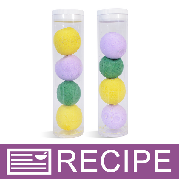 Mardi Gras Bubble Bath Beads