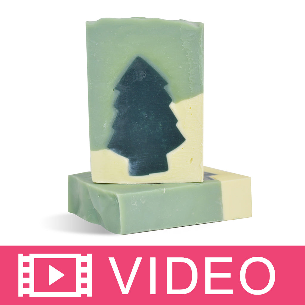How To Embed Melt & Pour Soap Into Cold Process Soap Video