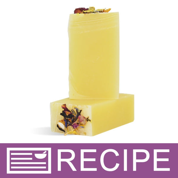 Botanical Cold Process Soap Favors Recipe