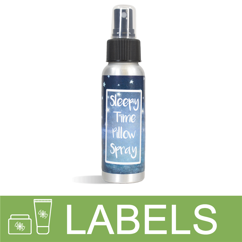 Sleepytime Pillow Spray Label