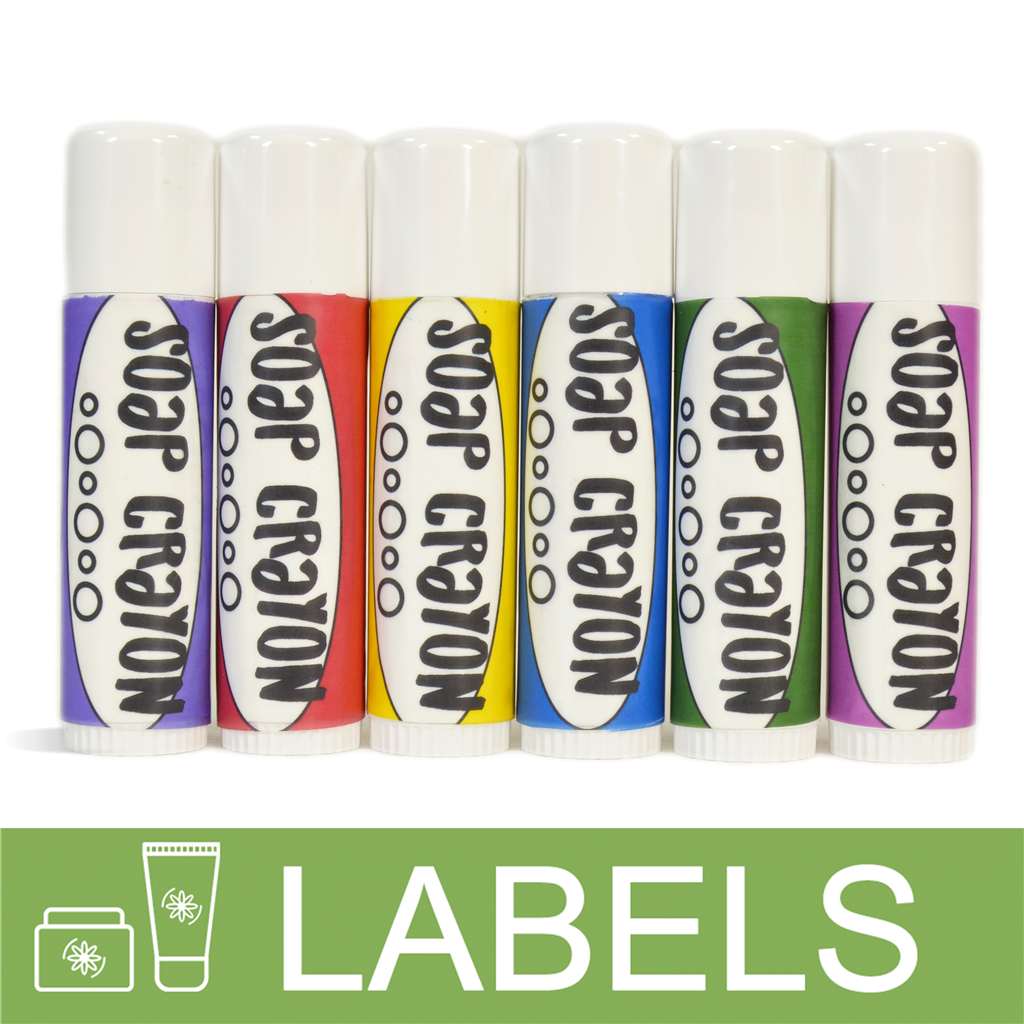 Soap Crayon Label