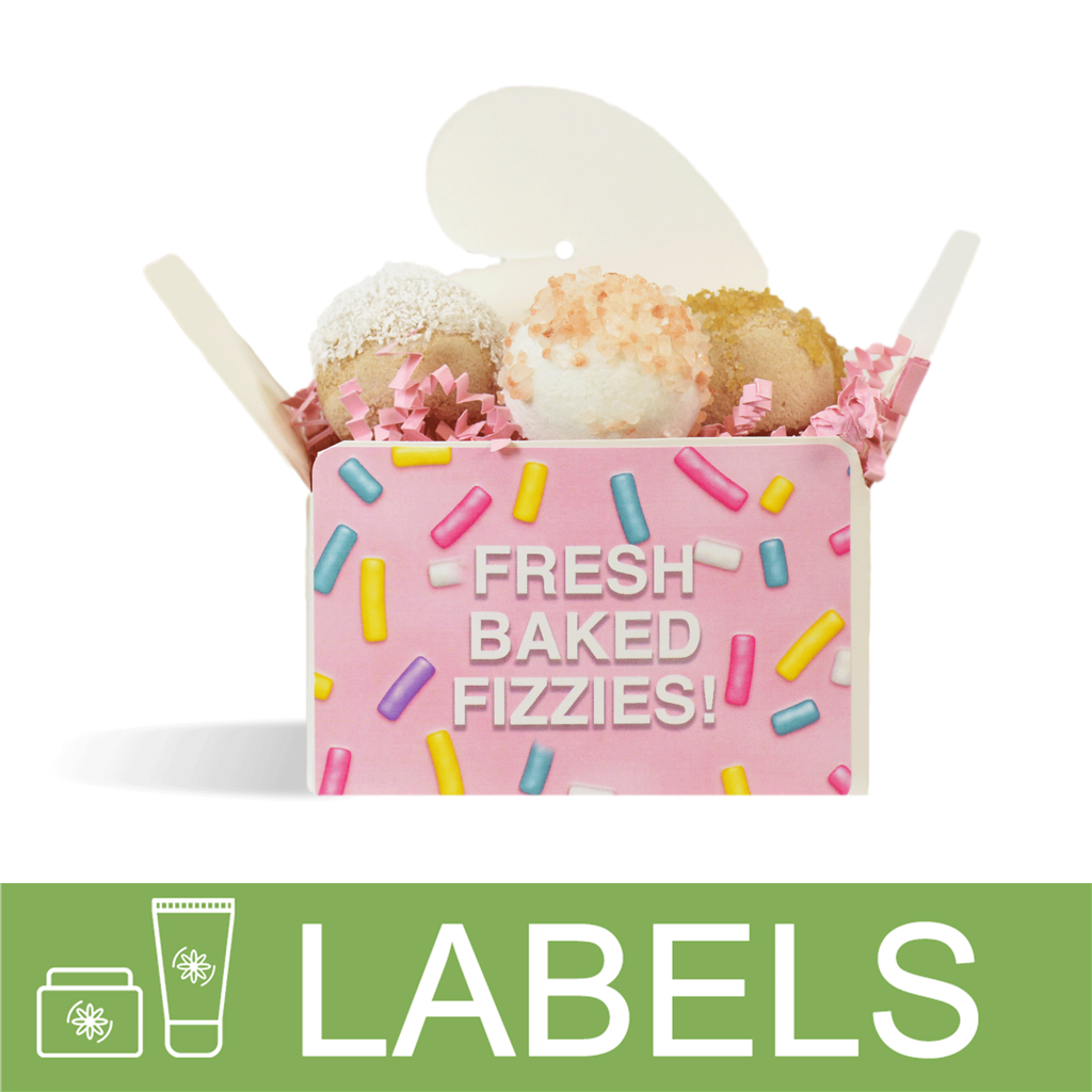Donut Fizzies Label