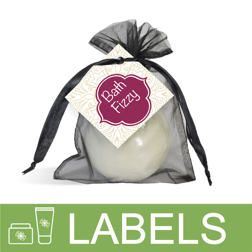 Fancy Bath Fizzy Label