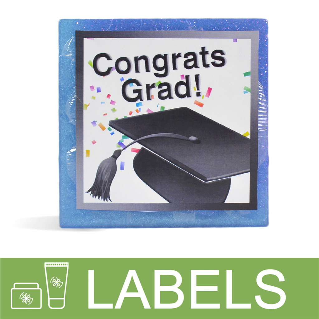 Congrats Grad Label