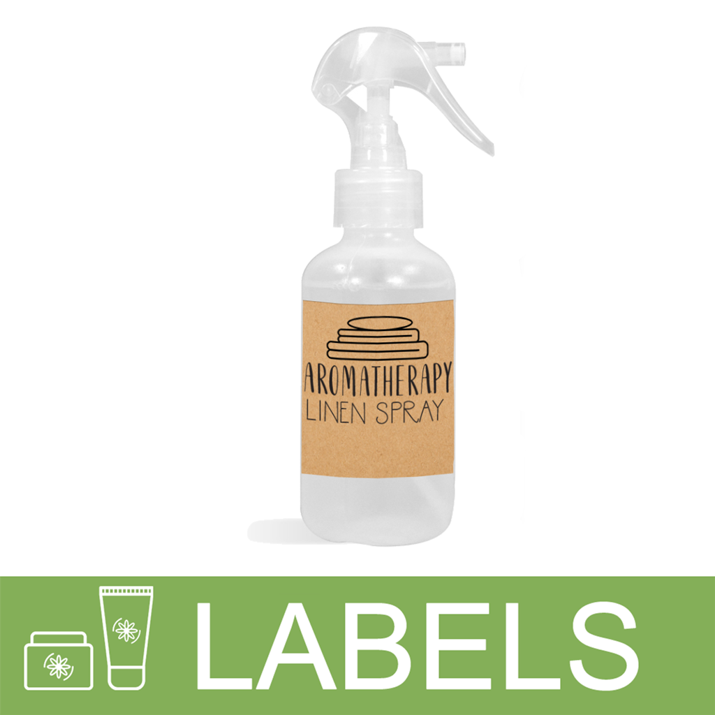 Aromatherapy Linen Spray Label