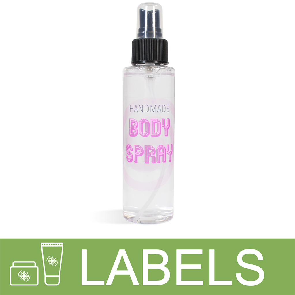 Handmade Body Spray Label