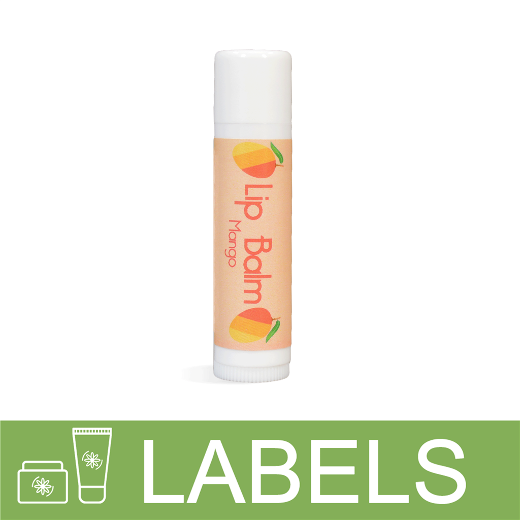 Mango Lip Balm Label