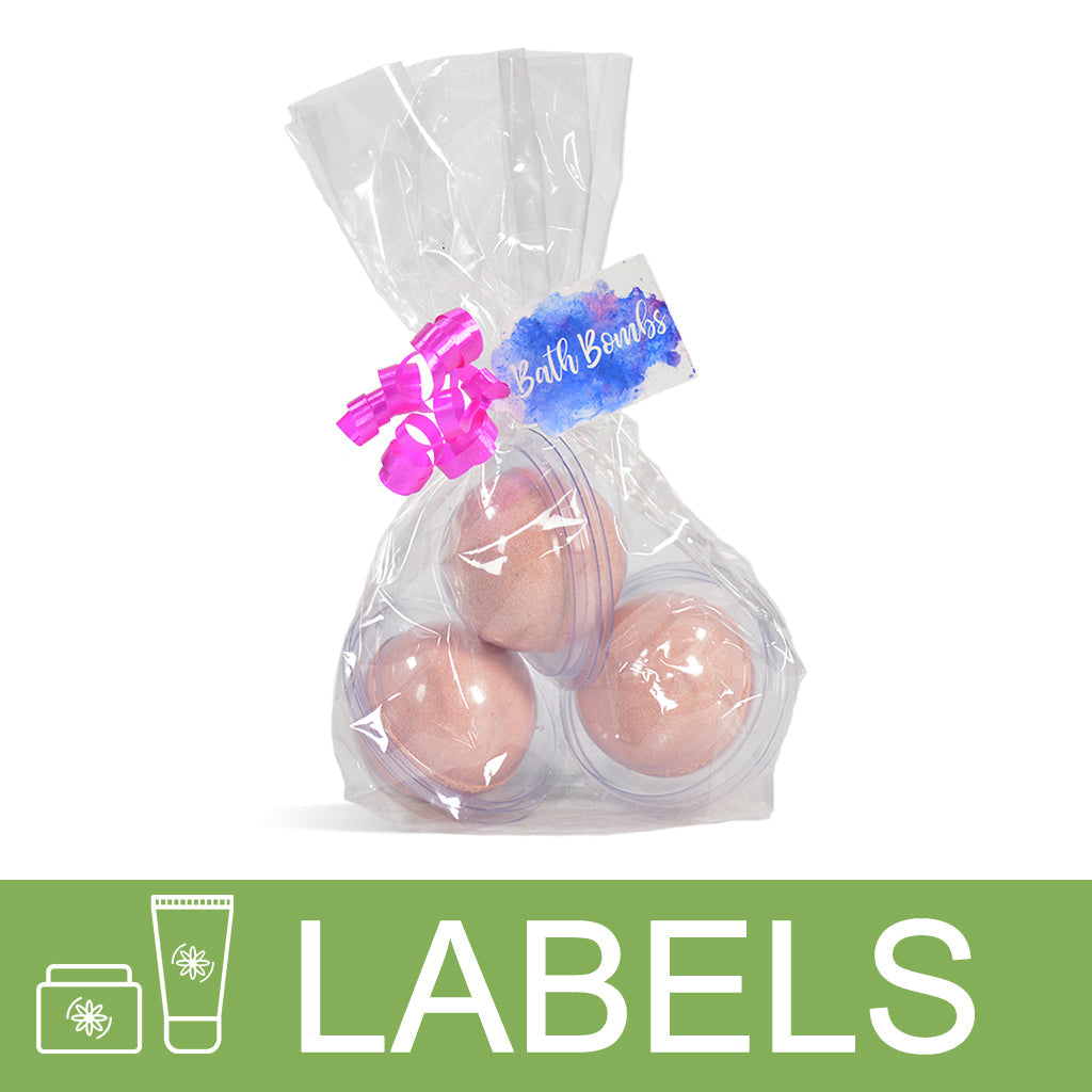 Bath Bombs Label