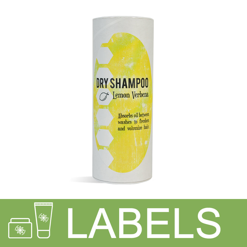 Dry Shampoo Label
