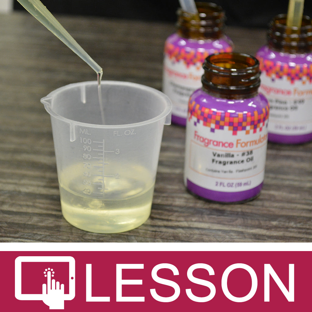 Winter Fragrance Formulator Blending Lesson