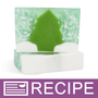 Tree with Falling Snow Soap Recipe
