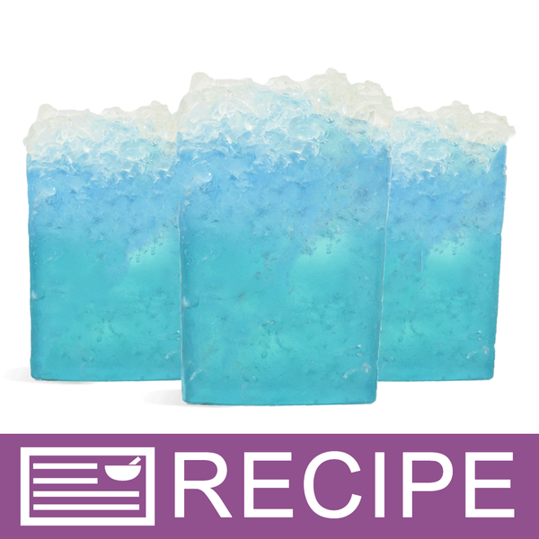Blueberry Slushie MP Soap Loaf