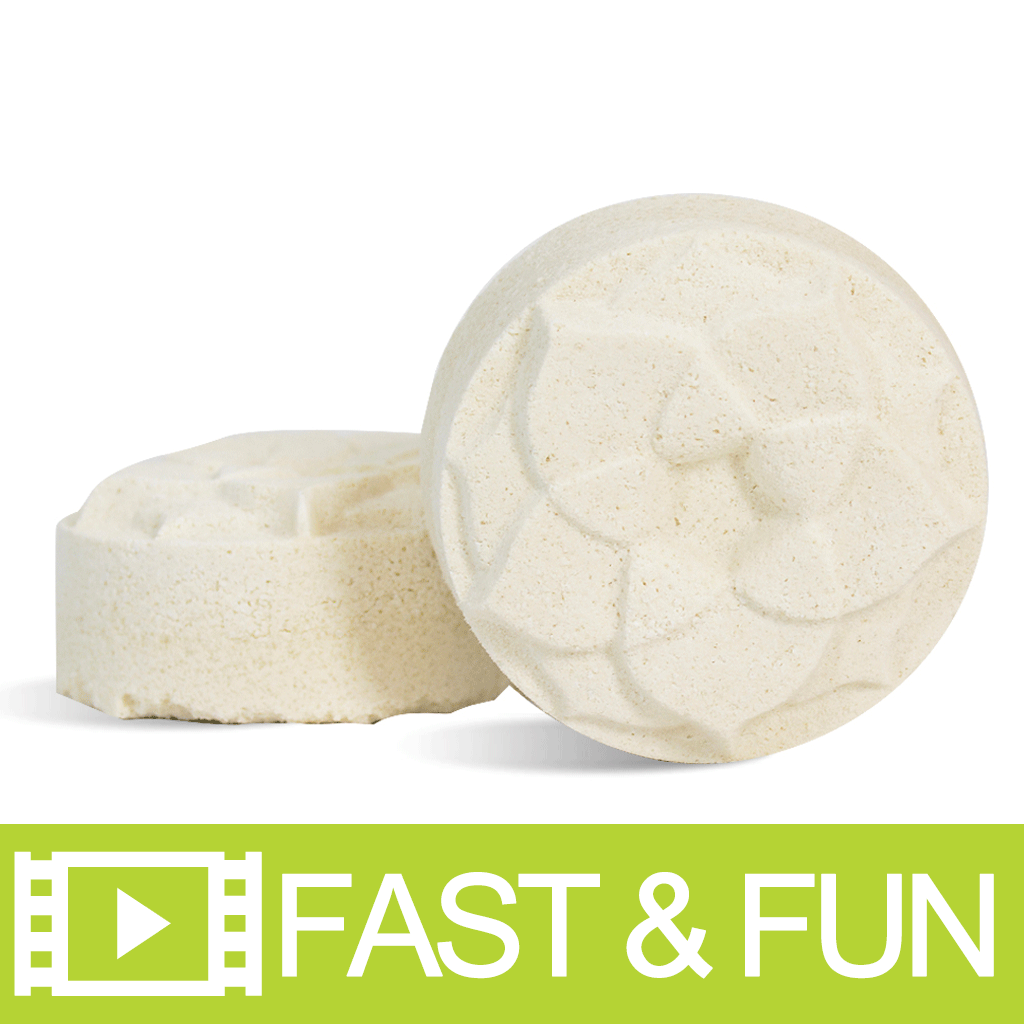 Making Invigorating Wake-Up Blend Shower Steamers
