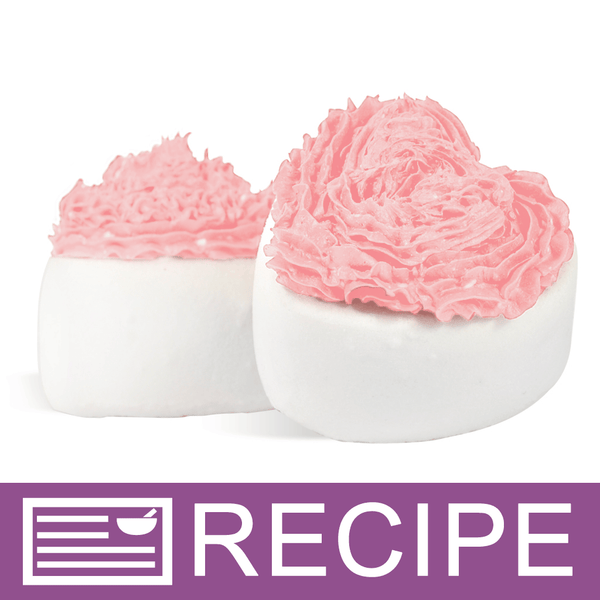 Frosted Heart Bath Fizzy Recipe