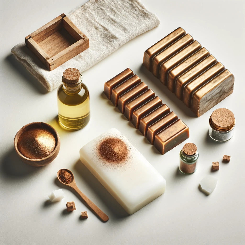 Palm Free Bronze Beauty Soap Recipe