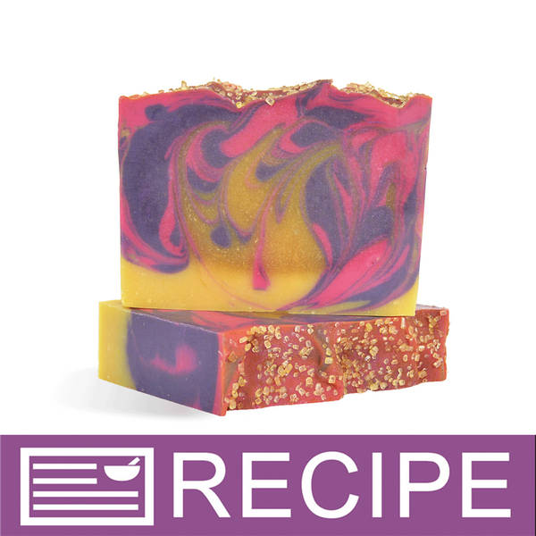 Sugared Amber + Plum CP Soap Recipe