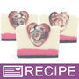 Swirled Heart Cold Process Soap