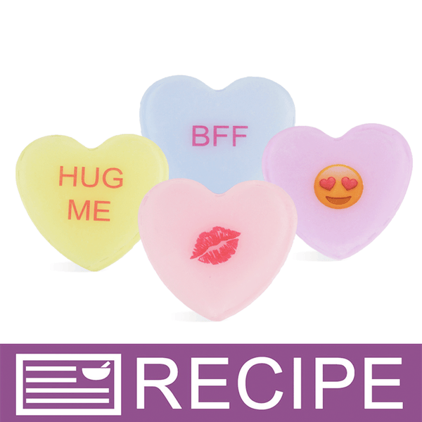 Conversation Hearts MP Soap