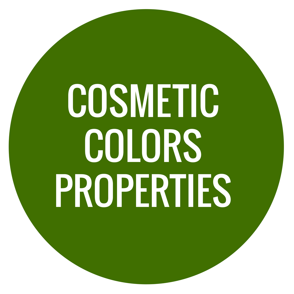 Cosmetic Colors Properties
