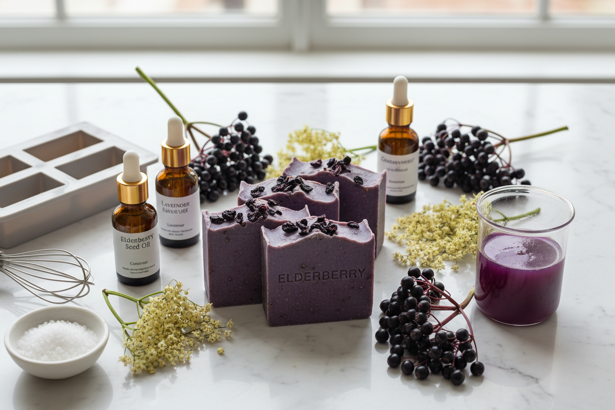 Elderberry Soap Recipe