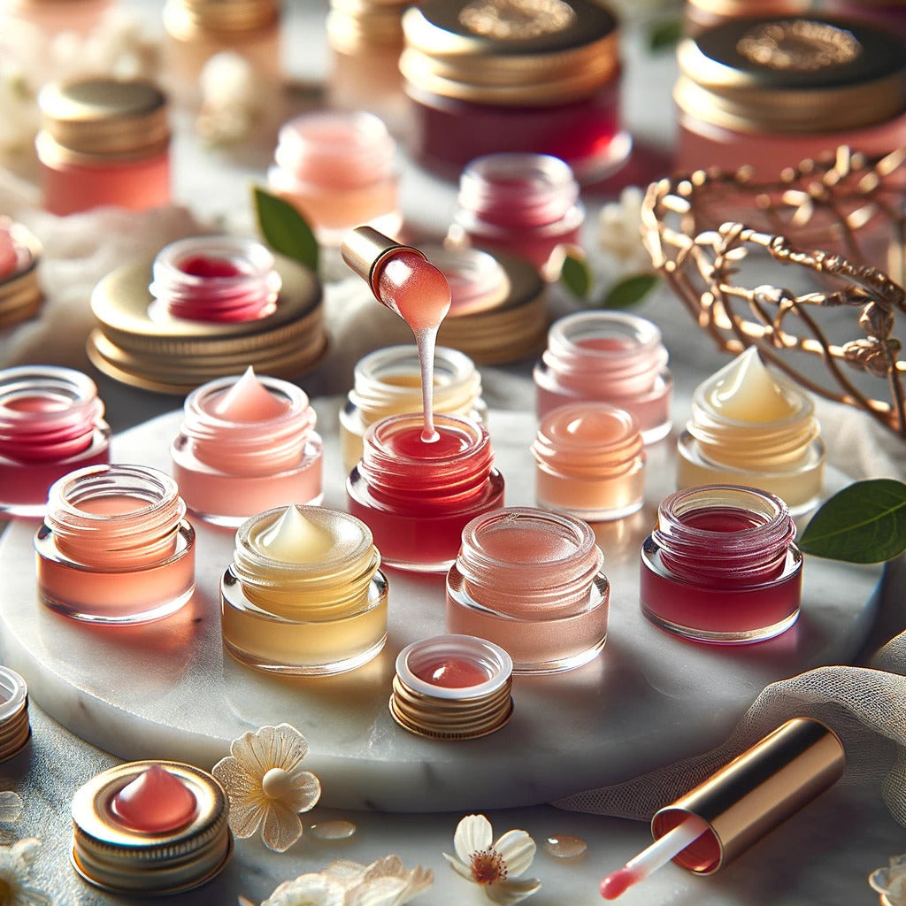 Minty Kisses & Champagne Wishes Lip Balm Gloss Recipe