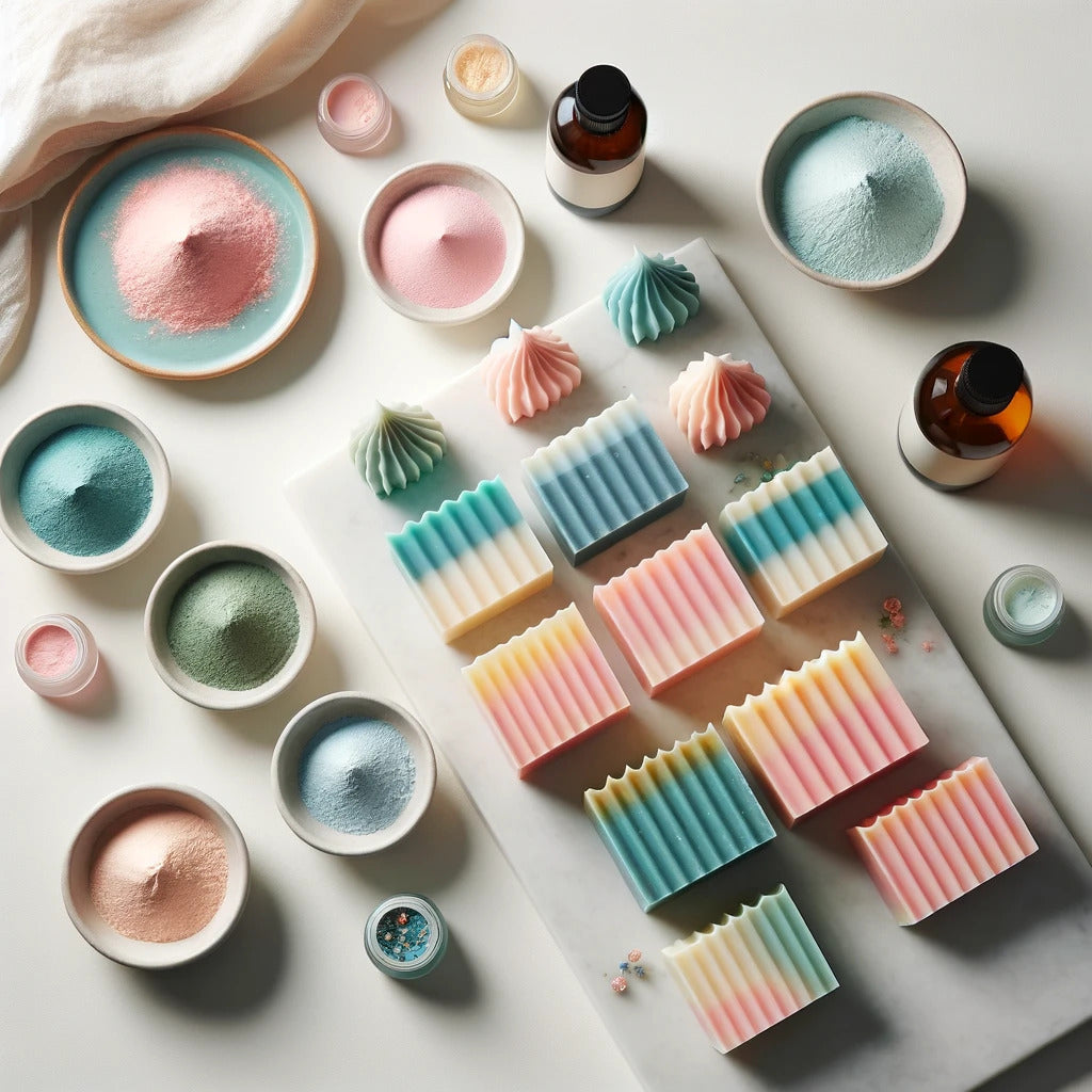Pastel Peaks Soap Recipe