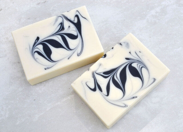 Peppermint & Tea Tree Swirl Cold Process Soap Recipe