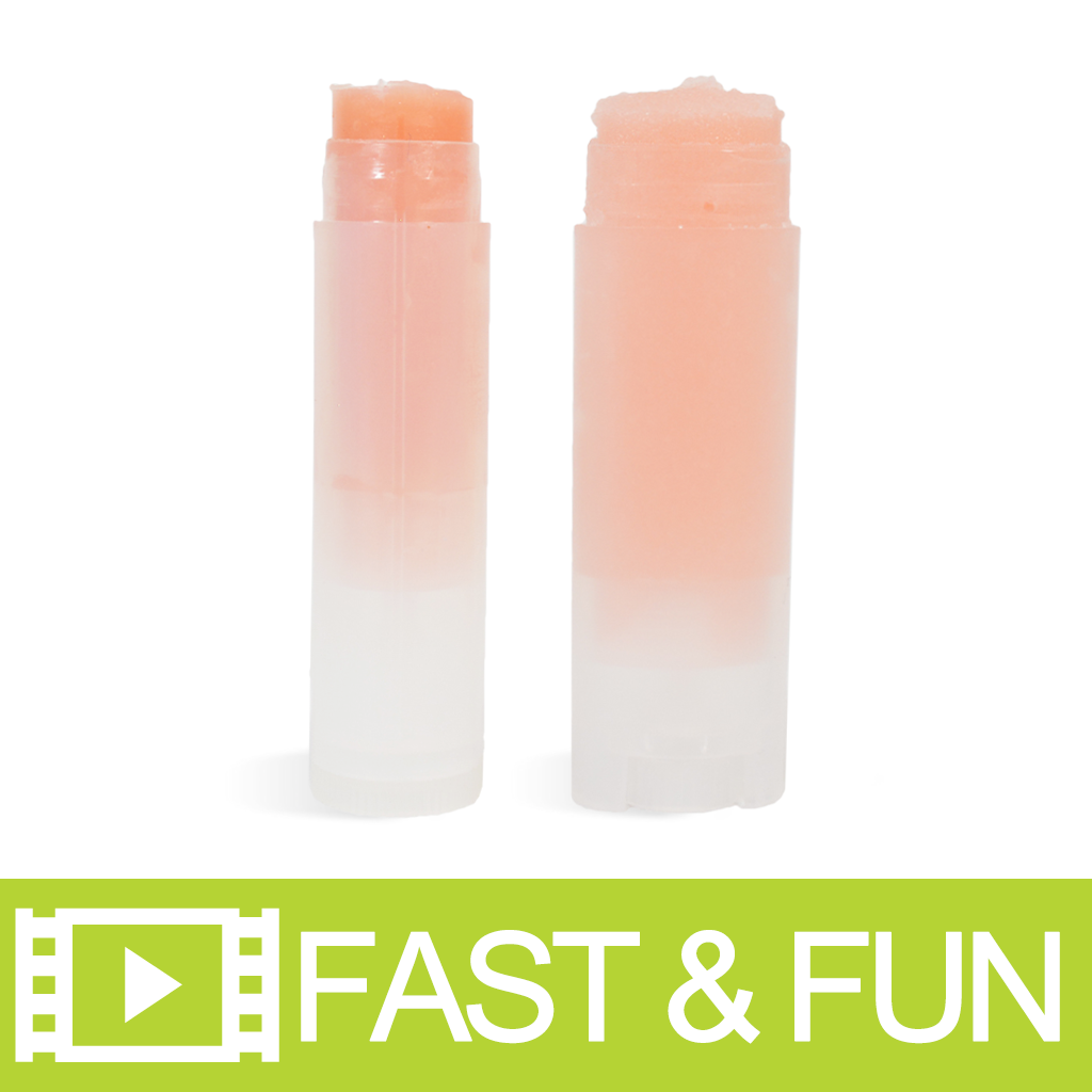 Making Pink Lemonade Lip Balm & Lip Scrub