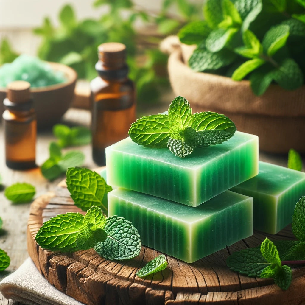 Merry Mintmas: Homemade Spearmint Soap Recipe
