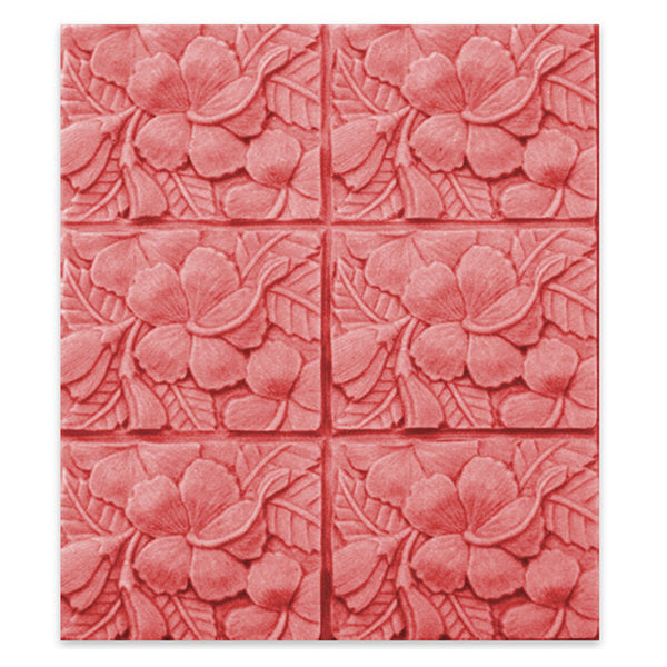 Hibiscus Soap Mold Tray - Zoom Media 1