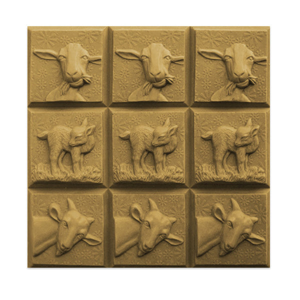 Goats Three Soap Mold Tray (MW 188) - Zoom Media 1