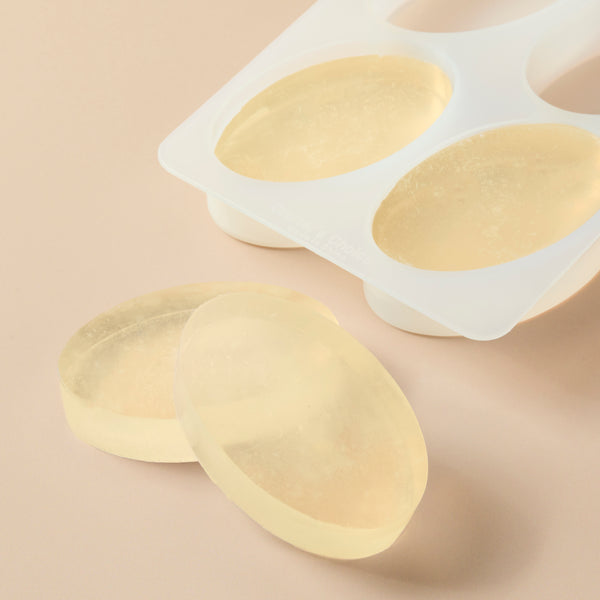 Detergent Free Aloe & Olive Melt & Pour Soap Base - close-up