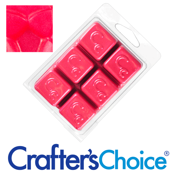 Fruit Punch Red Sparkle Mica Soap Color Blocks