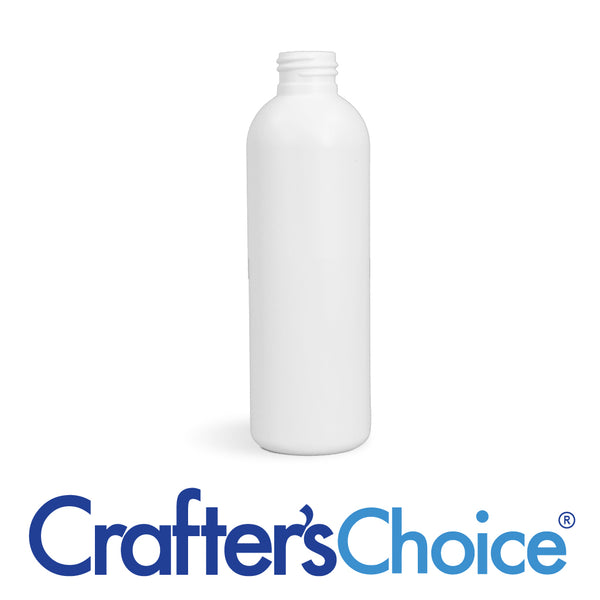 4 oz White HDPE Bullet Bottle - 20/410