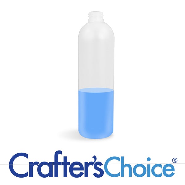 8 oz Natural HDPE Bullet Bottle - 24/410