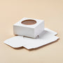 Soap Box - Square with Round Window (WHITE COLOR) - product detail