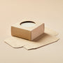 Soap Box - Square with Round Window (KRAFT COLOR) - product detail
