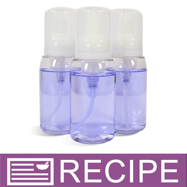 Lavender No Rinse Foaming Hand Wash Recipe