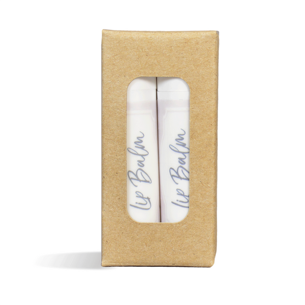 Lip Tube Box (Holds 2 Tubes) - KRAFT COLOR