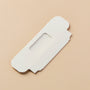 Lip Tube Box (Holds 2 Tubes) - WHITE COLOR - close-up