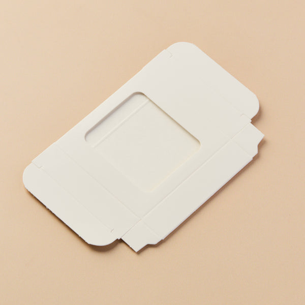 Lip Tube Box (Holds 4 Tubes) - WHITE COLOR