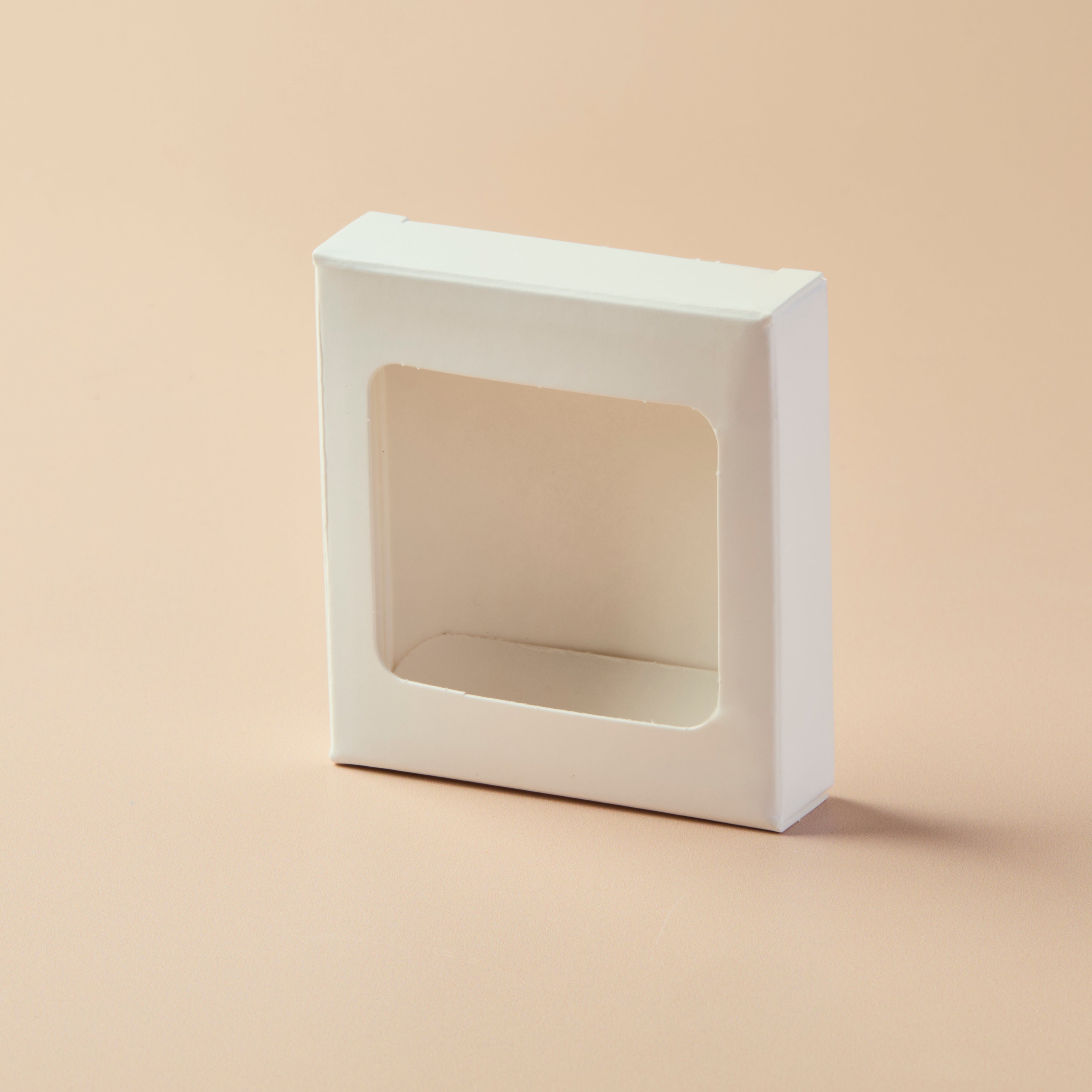 Lip Tube Box (Holds 4 Tubes) - WHITE COLOR - Crafter's Choice