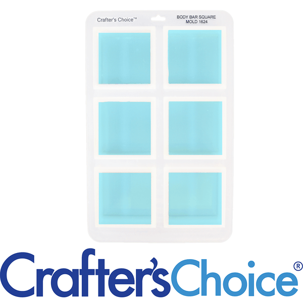 Body Bar Square Silicone Mold 1624