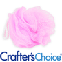 Premium Nylon Puff - Medium, Pink