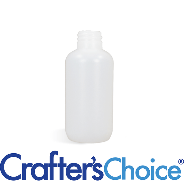 2 oz Natural HDPE Boston Round Bottle